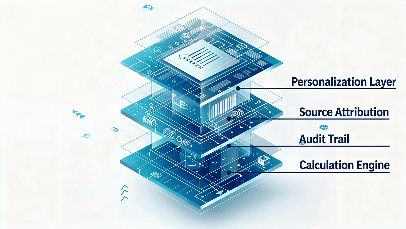 Glass-box personalization architecture