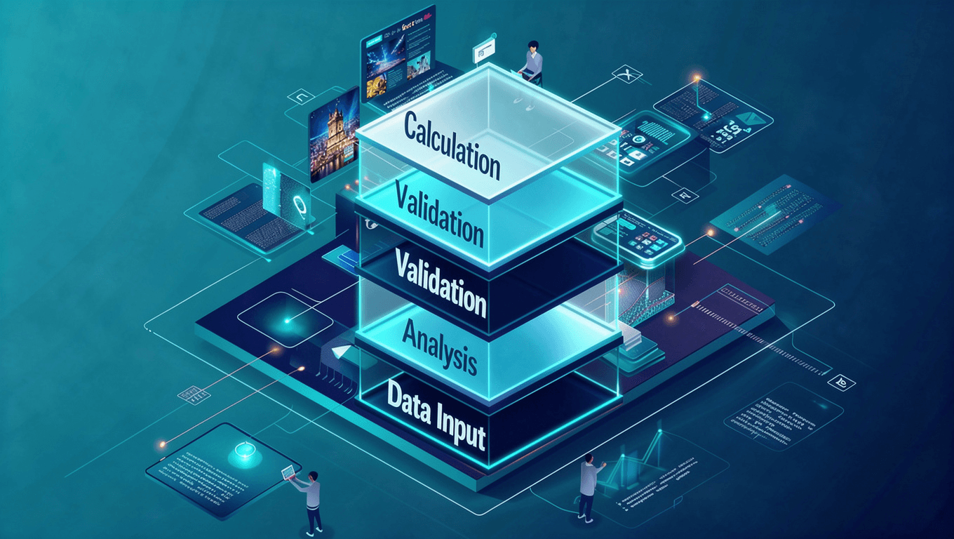 Glass-box transparent platform architecture visualization